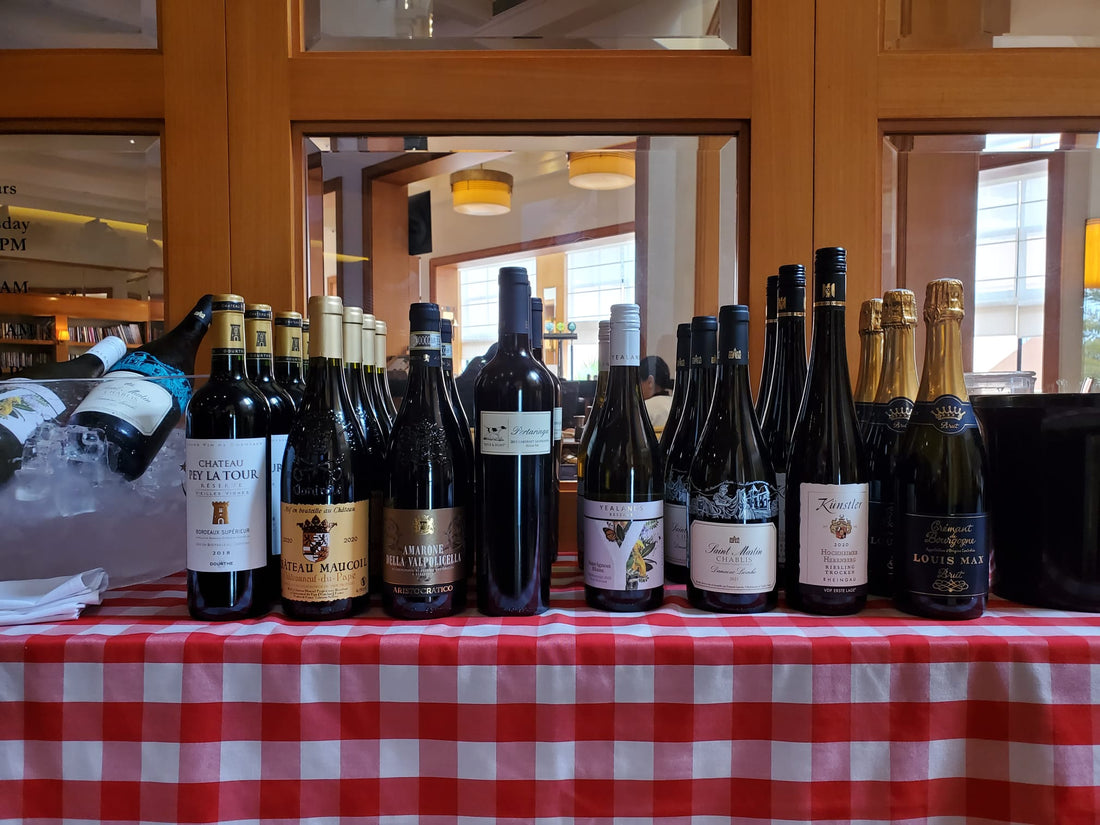 The American Club (Country Club) Wine Tasting