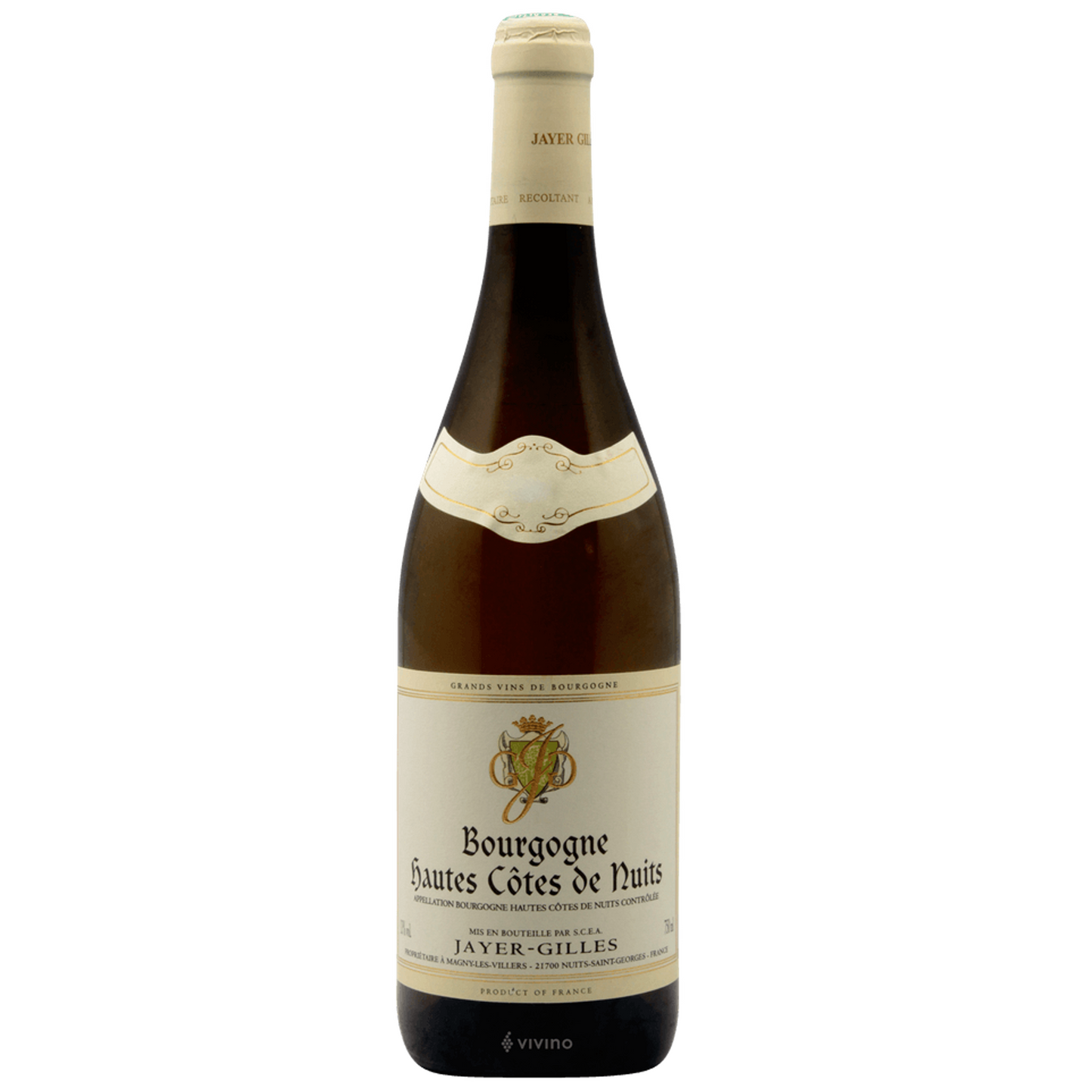 Jayer-Gilles Bourgogne Hautes-Cotes de Nuits Blanc 2014