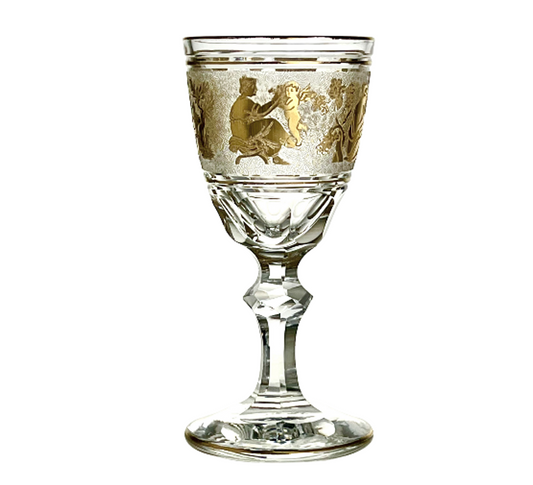 Val Saint Lambert Crystal Glass Elegance Flat Cut N.V.